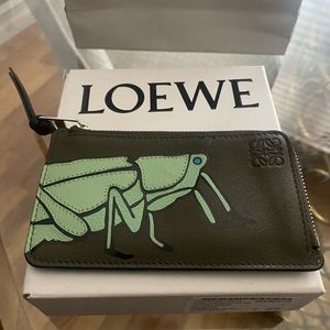 LOEWE Grasshopper Coin Cardholder
